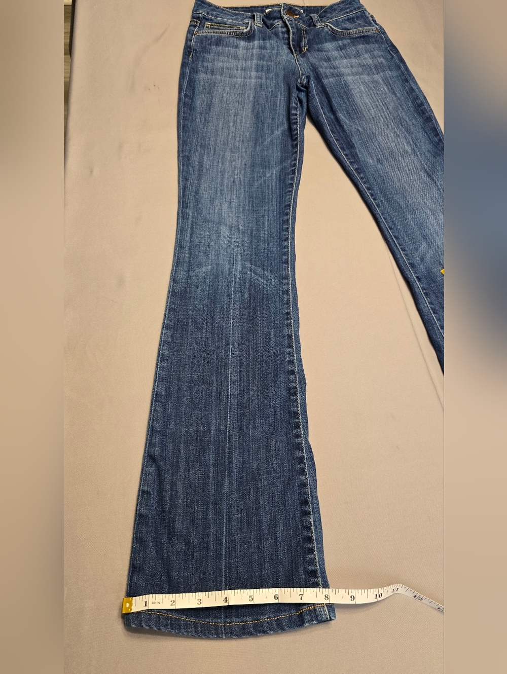 Joe's Jeans Blue Flared Denim - Picture 8 of 13